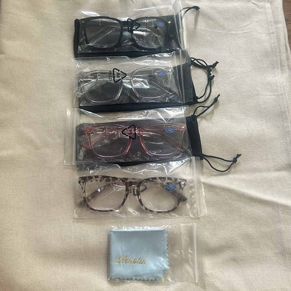 Anti Blue Light Blocking Reading Glasses 4 PC Computer Readers New includes all main image 15